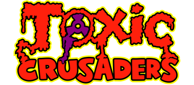 Toxic Crusaders logo for NES